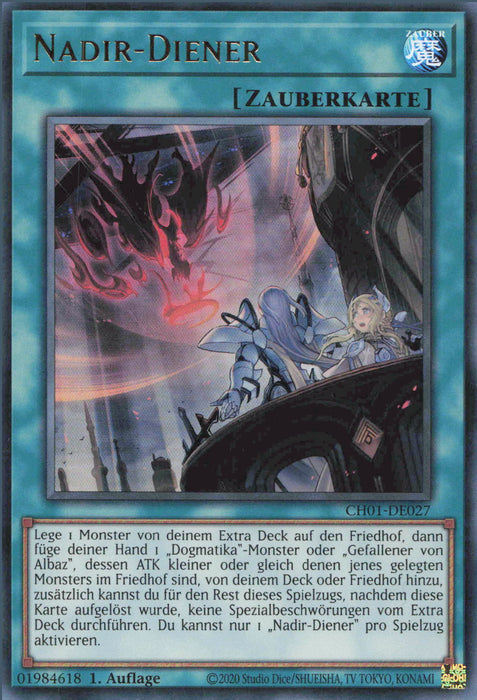 Nadir-Diener CH01-DE027 Ultra Rare Deutsch