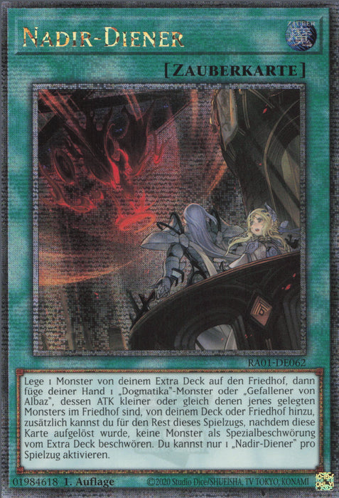 Nadir-Diener (V.5) RA01-DE062 Quarter Century Secret Rare