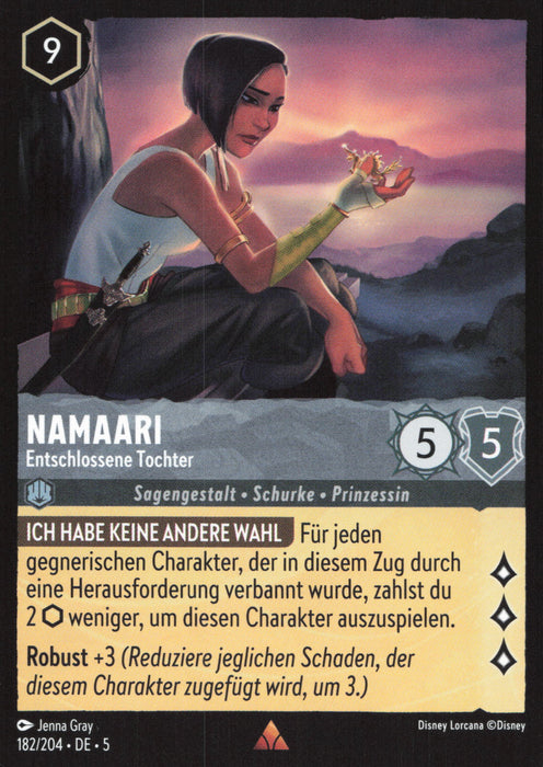 Namaari - Entschlossene Tochter 5SSK-182 Rare Deutsch