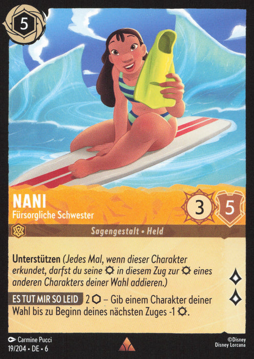 Nani - Fürsorgliche Schwester 6AZS-019 Rare Deutsch