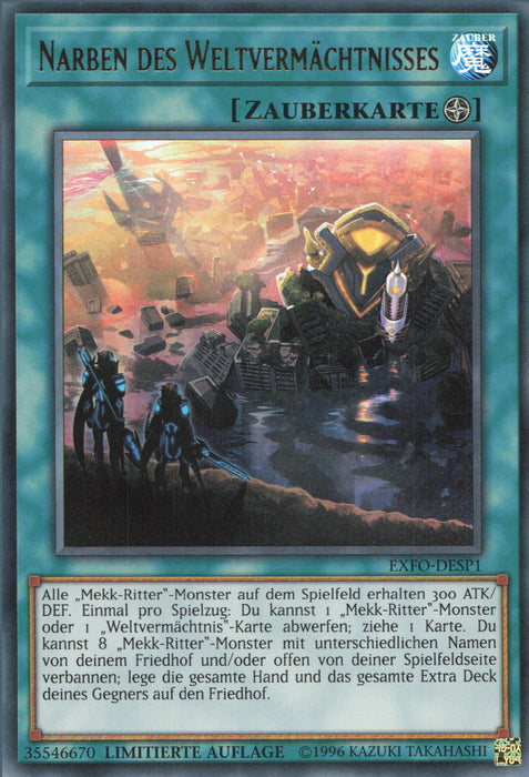 Narben des Weltvermächtnisses (V.2) EXFO-DESP1 Ultra Rare