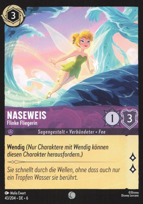 Naseweis - Flinke Fliegerin 6AZS-043 Common Deutsch