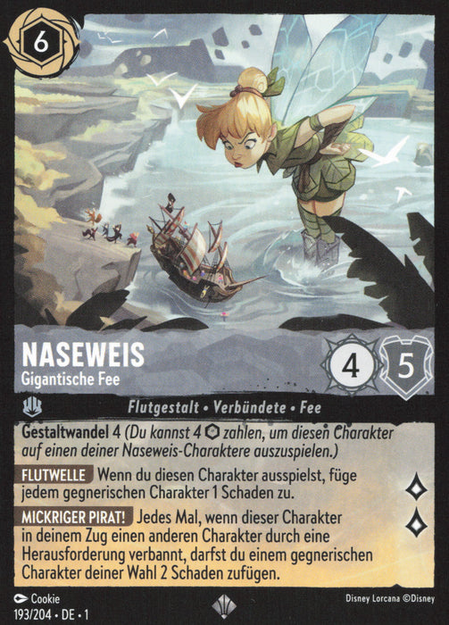 Naseweis - Gigantische Fee (V.1) 1TFC-193 Super Rare Deutsch