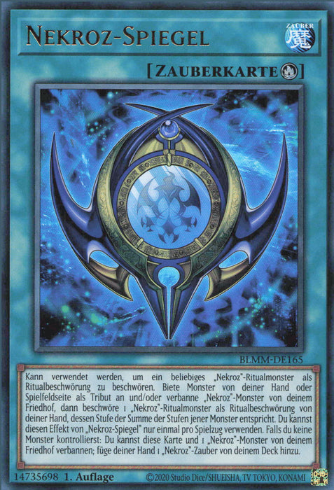 Nekroz-Spiegel BLMM-DE165 Ultra Rare Deutsch
