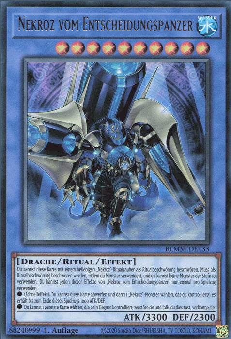 Nekroz vom Entscheidungspanzer BLMM-DE133 Ultra Rare Deutsch