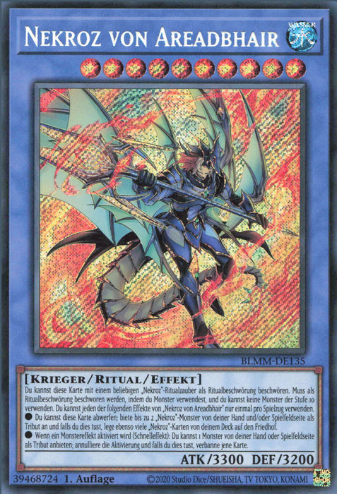 Nekroz von Areadbhair BLMM-DE135 Secret Rare Deutsch