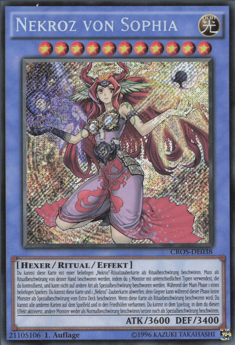 Nekroz von Sophia (V.1) CROS-DE038 Secret Rare