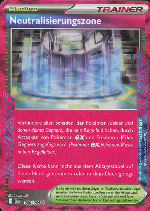 Neutralisierungszone SFA-060 ACE Rare Deutsch