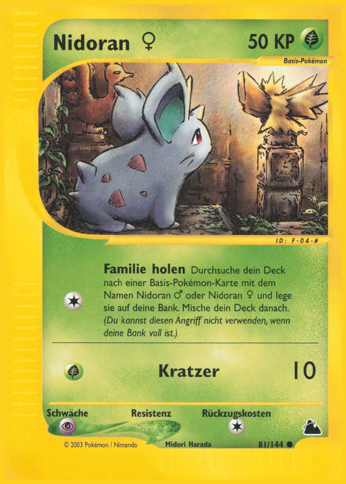 Nidoran SK-81 Common Deutsch