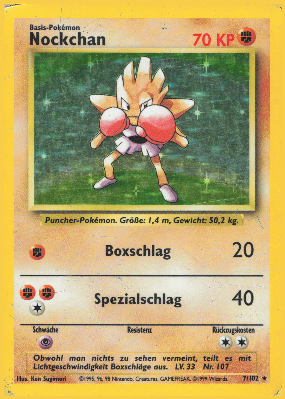Pokémon Nockchan BS-7 Holo Rare Deutsch kaufen — ReCollectibles