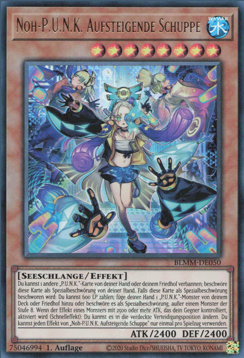 Noh-P.U.N.K. Aufsteigende Schuppe (V.1) BLMM-DE050 Ultra Rare Deutsch