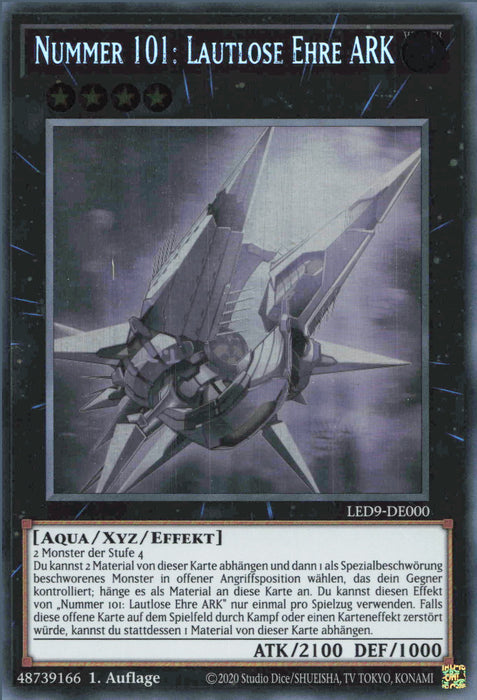 Nummer 101: Lautlose Ehre ARK LED9-DE000 Ghost Rare