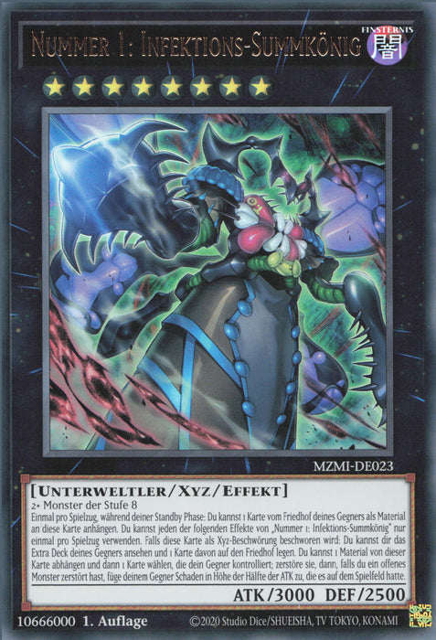 Nummer 1: Infektions-Summkönig (V.1) MZMI-DE023 Ultra Rare