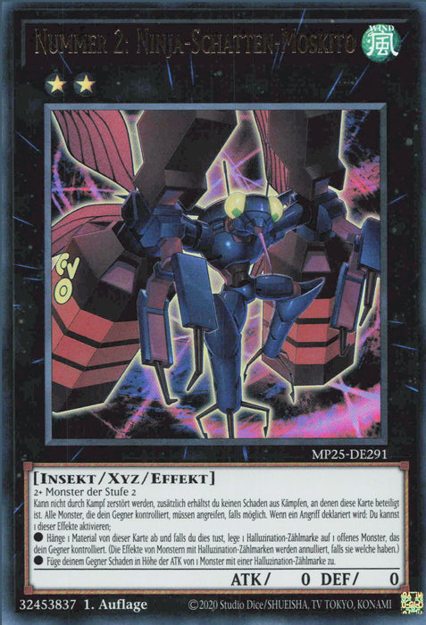 Nummer 2: Ninja-Schatten-Moskito MP25-DE291 Ultra Rare Deutsch