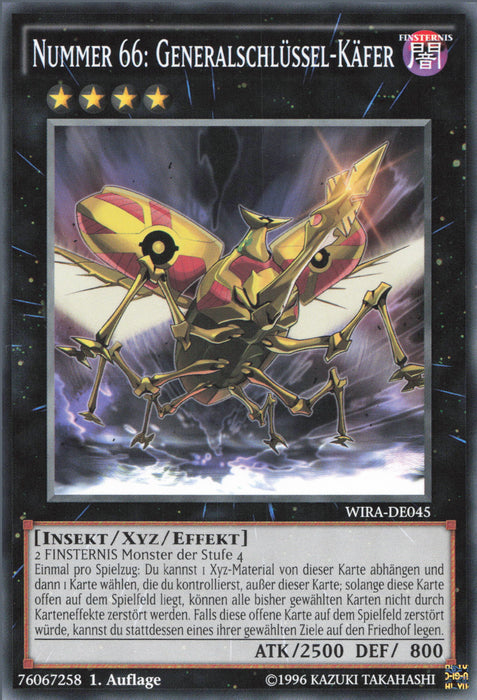 Nummer 66: Generalschlüssel-Käfer WIRA-DE045 Common