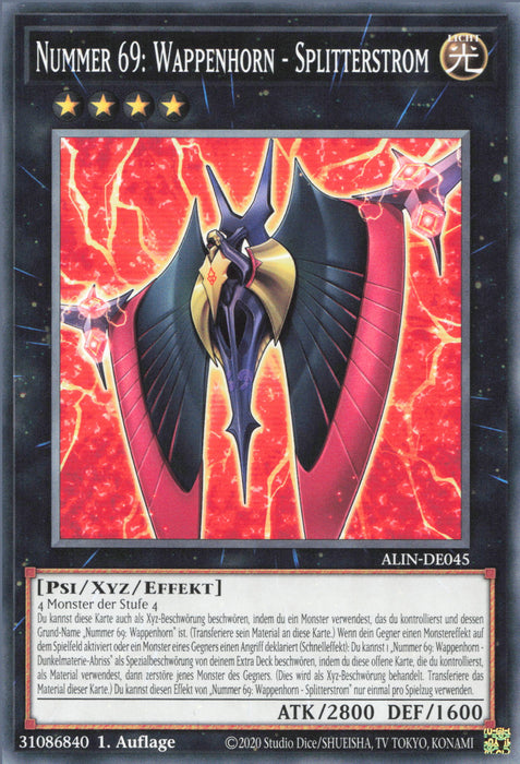 Nummer 69: Wappenhorn - Splitterstrom ALIN-DE045 Common Deutsch