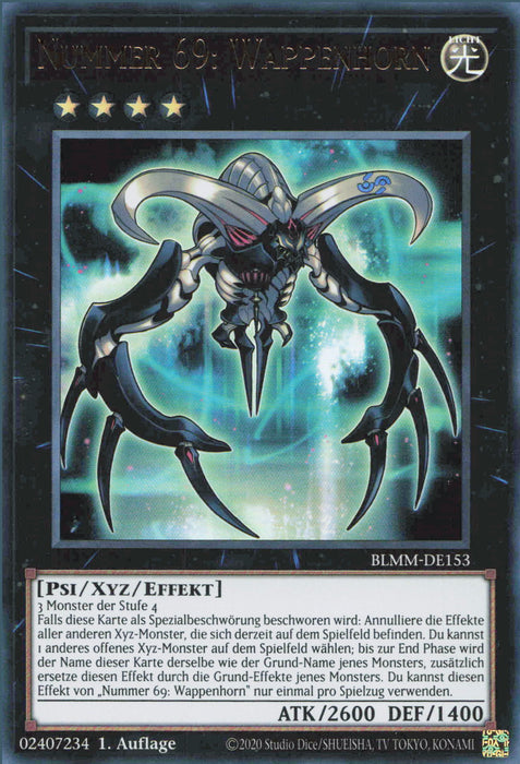 Nummer 69: Wappenhorn BLMM-DE153 Ultra Rare Deutsch