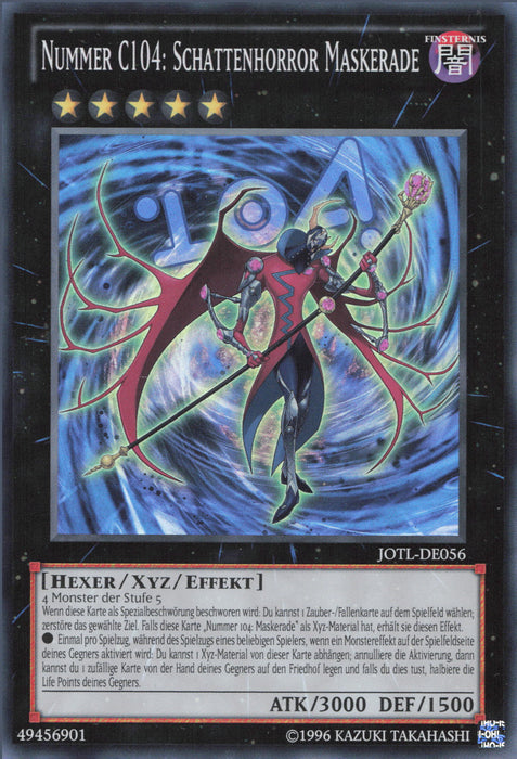 Nummer C104: Schattenhorror Maskerade (V.1) JOTL-DE056 Super Rare Deutsch