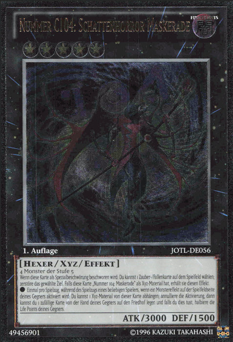 Nummer C104: Schattenhorror Maskerade (V.2) JOTL-DE056 Ultimate Rare