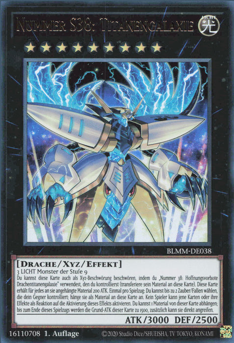 Nummer S38: Titanengalaxie BLMM-DE038 Ultra Rare Deutsch