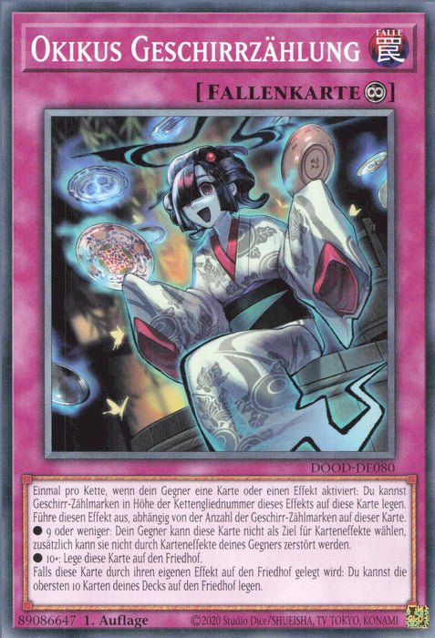 Okikus Geschirrzählung DOOD-DE080 Common Deutsch