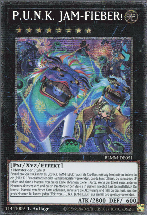 P.U.N.K. JAM-FIEBER! (V.2) BLMM-DE051 Starlight Rare Deutsch
