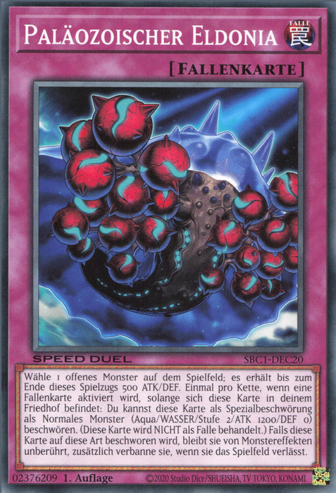 Paläozoischer Eldonia SBC1-DEC20 Common Deutsch