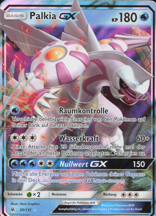 Palkia GX FLI-20 Ultra Rare Deutsch