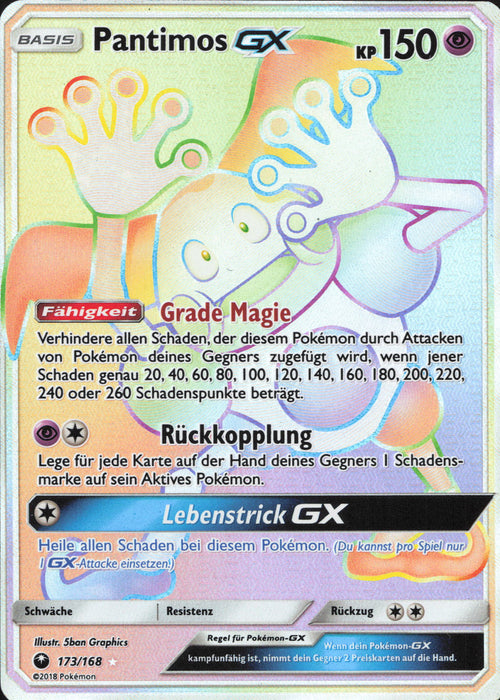 Pantimos GX CES-173 Secret Rare Deutsch