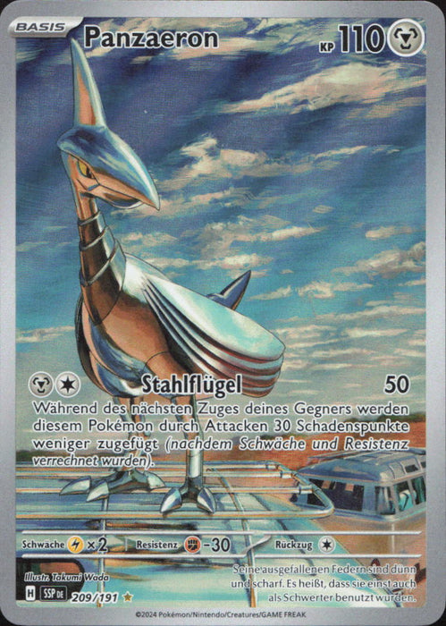 Panzaeron SSP-209 Illustration Rare Deutsch