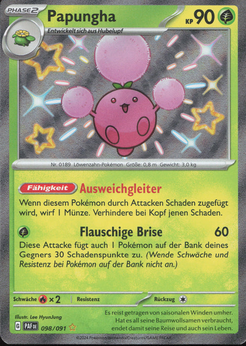 Papungha PAF-098 Shiny Rare Deutsch