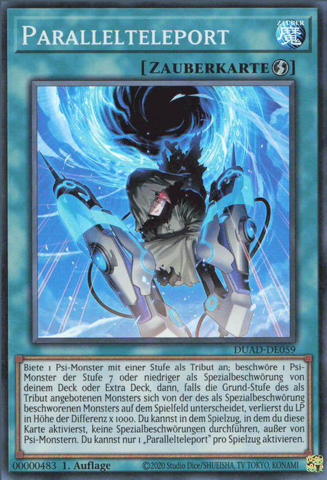 Parallelteleport DUAD-DE059 Super Rare Deutsch