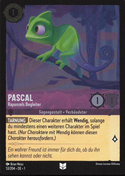 Pascal - Rapunzels Begleiter 1TFC-053 Uncommon Deutsch