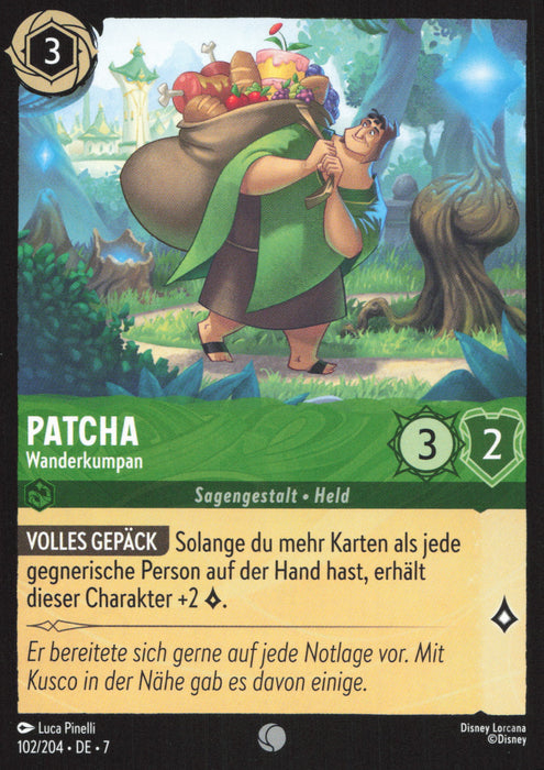 Patcha - Wanderkumpan 7ARI-102 Common Deutsch