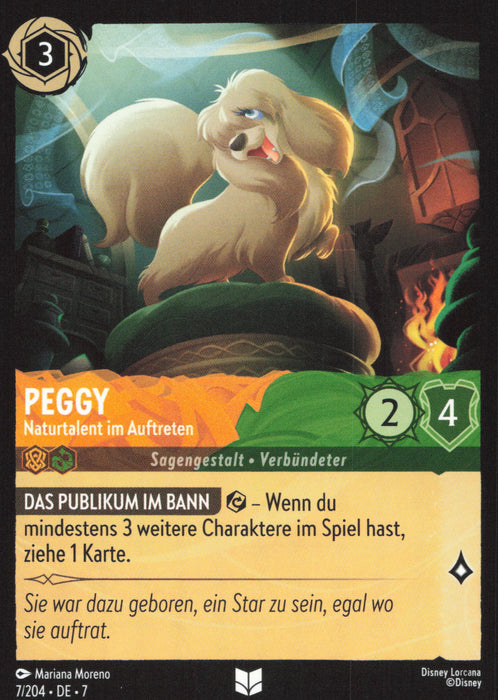 Peggy - Naturtalent im Auftreten 7ARI-007 Uncommon Deutsch