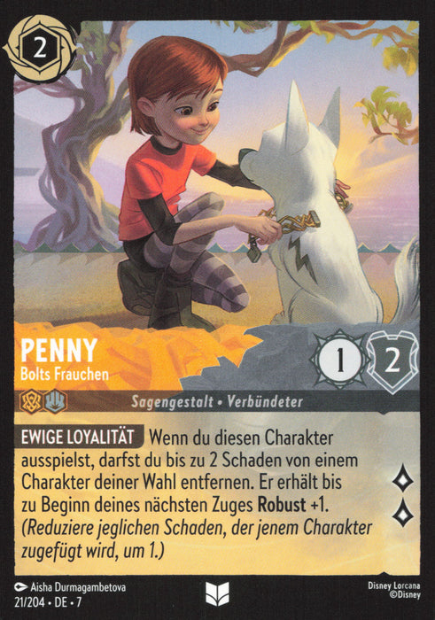 Penny - Bolts Frauchen 7ARI-021 Uncommon Deutsch