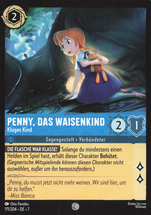 Penny, das Waisenkind - Kluges Kind 7ARI-171 Common Deutsch