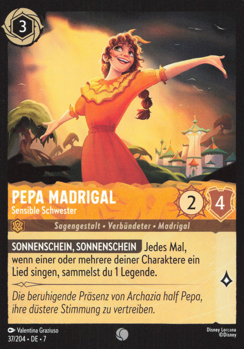 Pepa Madrigal - Sensible Schwester 7ARI-037 Common Deutsch