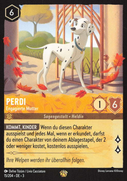 Perdi - Engagierte Mutter 3INK-015 Legendary Deutsch