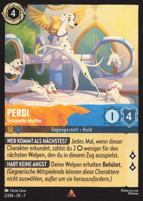 Perdi - Verspielte Mutter 7ARI-002 Rare Deutsch
