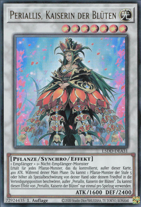 Periallis, Kaiserin der Blüten L5DD-DEA31 Ultra Rare Deutsch
