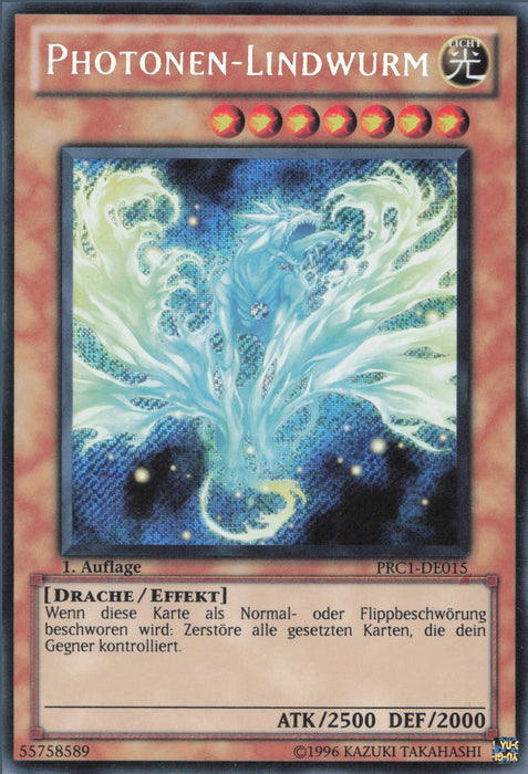 Photonen-Lindwurm PRC1-DE015 Secret Rare