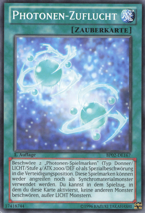 Photonen-Zuflucht (V.1) BP02-DE167 Common Deutsch