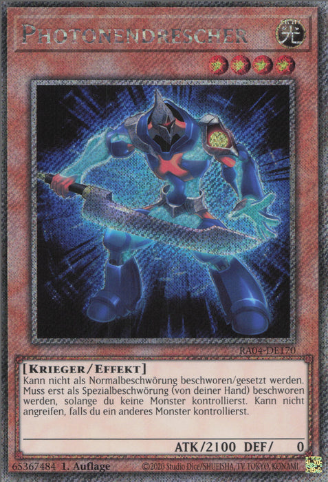 Photonendrescher (V.1) RA04-DE170 Platinum Secret Rare Deutsch