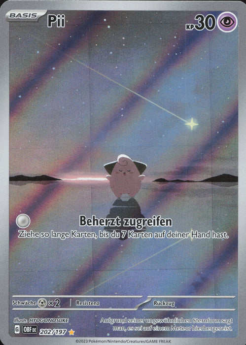 Pii OBF-202 Illustration Rare Deutsch