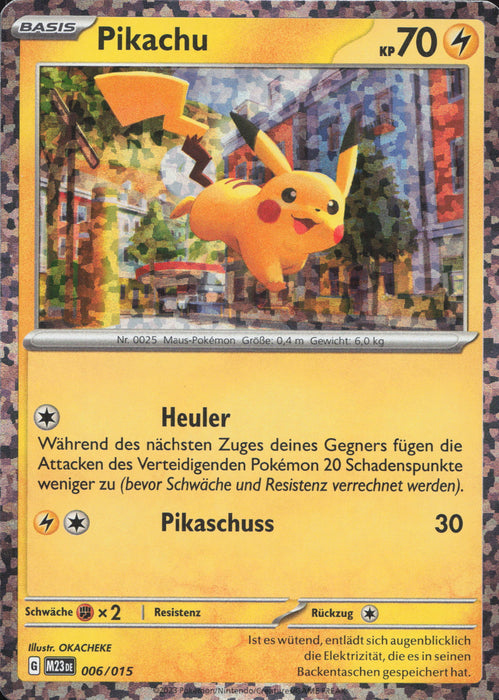 Pikachu M23-006 Promo Deutsch