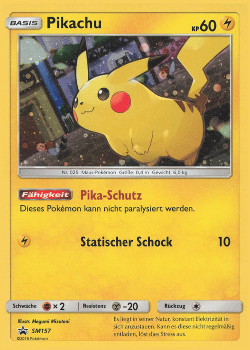 Pikachu SM-157 Promo Deutsch