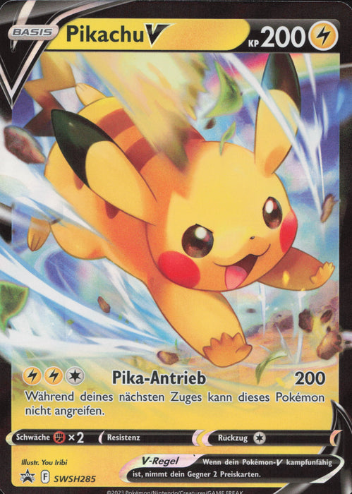 Pikachu V SWSH-285 Promo Deutsch