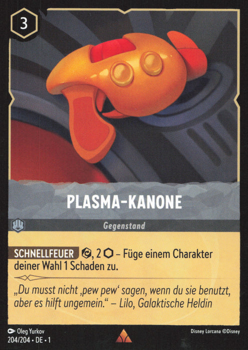 Plasma-Kanone 1TFC-204 Rare Deutsch