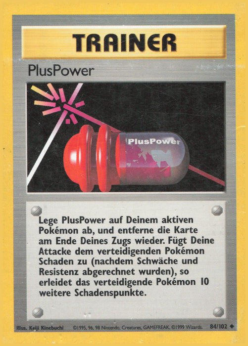 PlusPower BS-84 Uncommon Deutsch